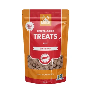 MUSH Treats – Naturlige hundegodbidder til glade og sunde hunde
